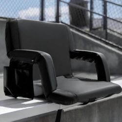 Reclining Stadium Chair with Armrests,