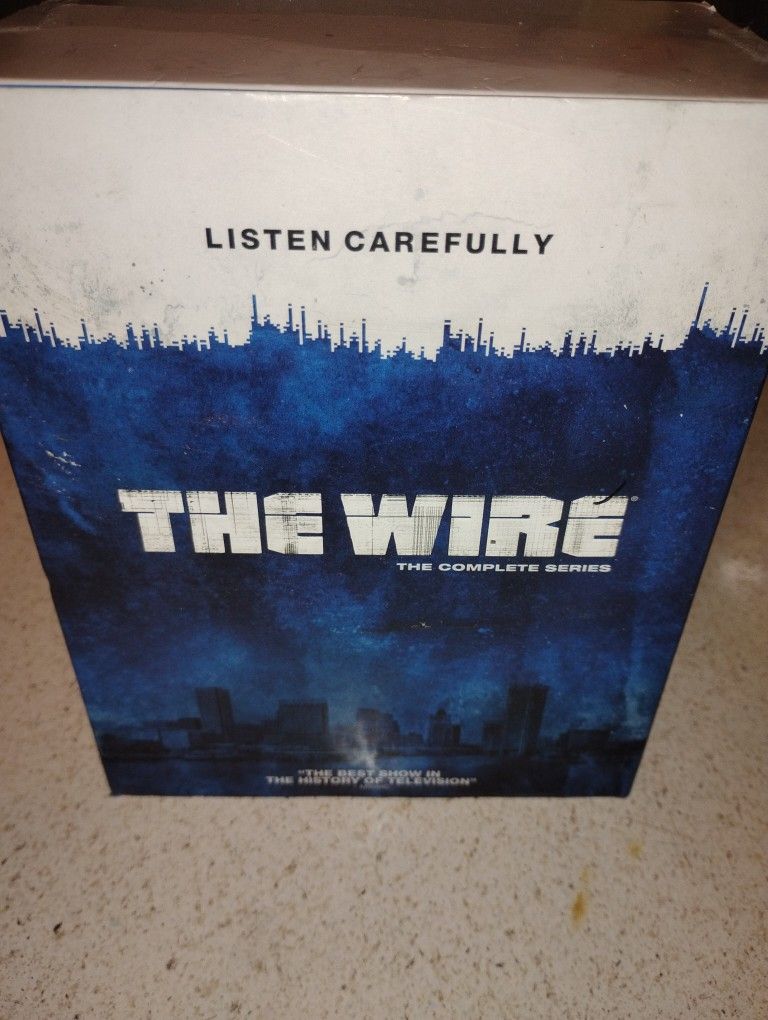 Brand New The Wire Complete Massive 23 Blue Ray Disk Set