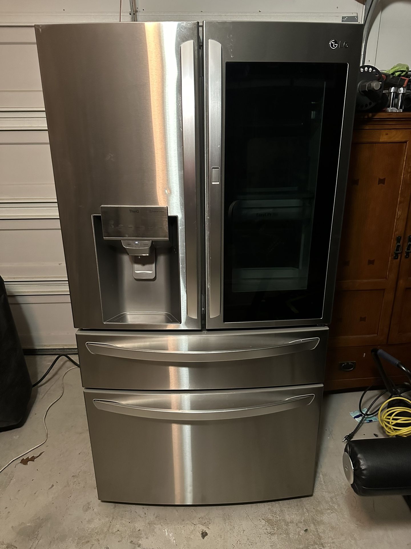 LG 29.5 Cu FT 4-Four Door Refrigerator