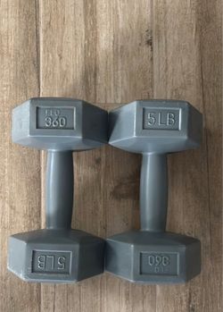 5lbs Dumbells Flo