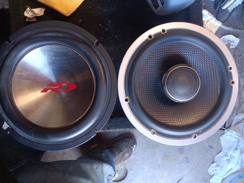 Alpine And Polk Speakers
