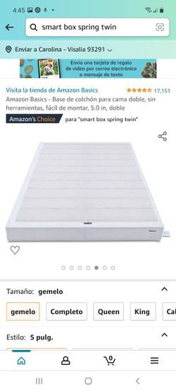 Smart Box Spring. Twin