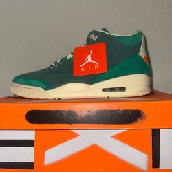 Jordan 3 Retro SP Nina Chanel Abney Bicoastal Size 13 Wmns / Size 11 Mens