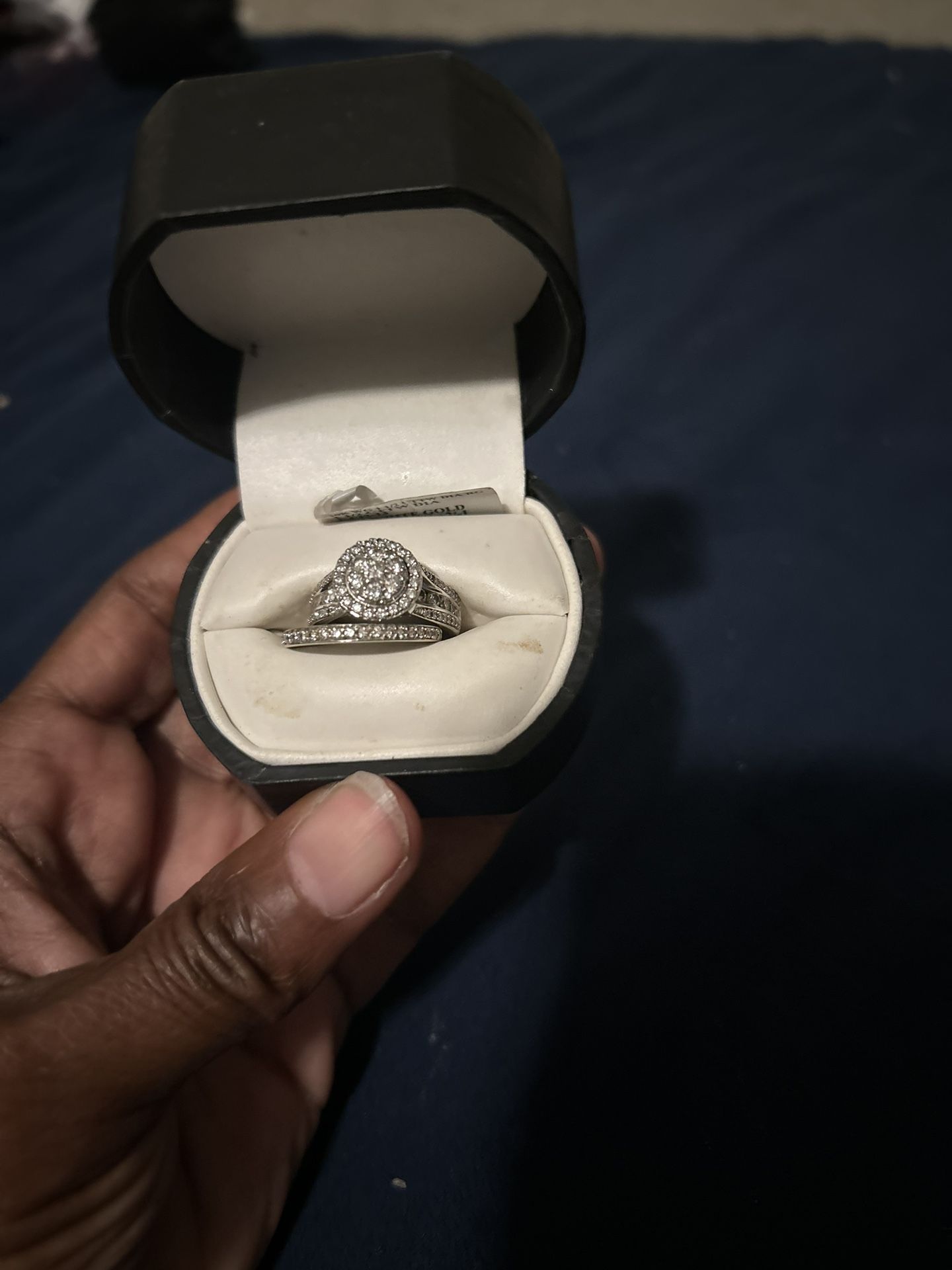 10k White Gold Ring