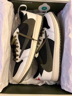 Jordan 1 Travis Scott Olive Wmns