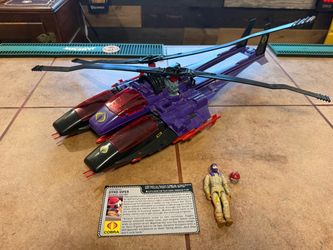 G.I. Joe Cobra Mamba Helicopter with Gyro-Viper Figure