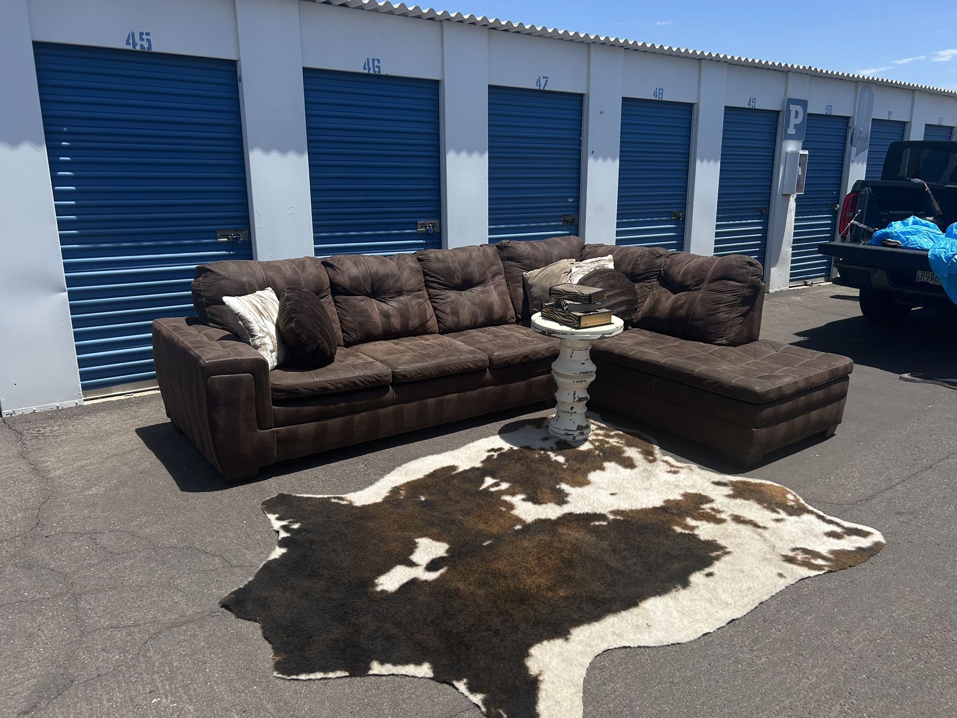 Ashley Couch 2 Piece Sectional Couch 