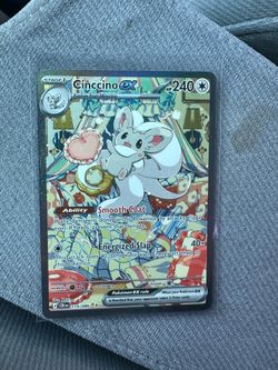Pokemon Cinccino EX SIR