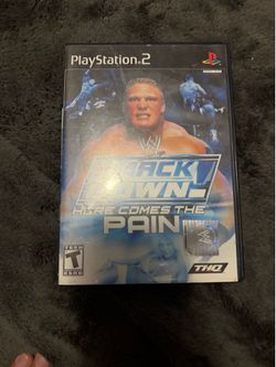 PlayStation 2  WWE here comes the pain