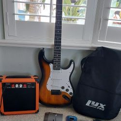 Lux Pro Electric Guitar and Starter Kit-Pending