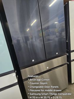 Bespoke Samsung Refrigerator $1,750