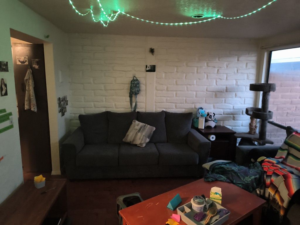 Grey Sofa, 1pc, 3 Seats ... Pickup Only