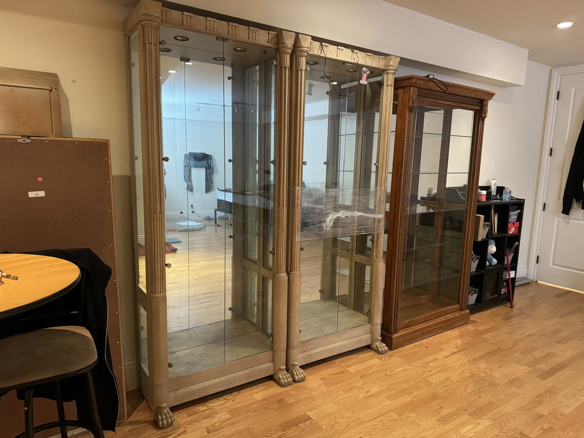 Set of Display Cabinets