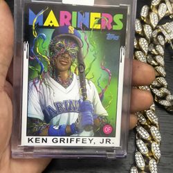 Ken Griffey Jr 70 Year Baseball Card 