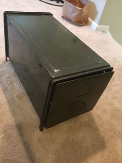Vintage post WWII Army filing cabinet