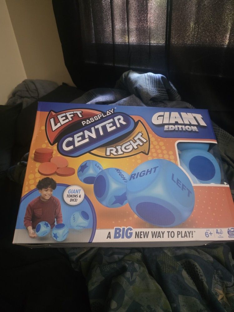 Giant Left Right Center Game
