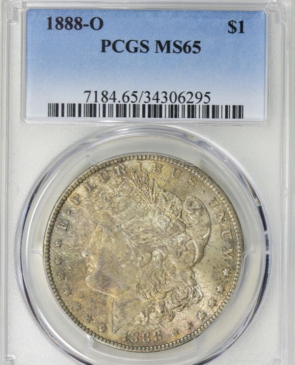 1888 O Morgan Silver Dollar 