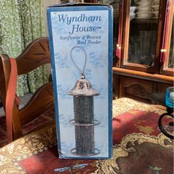 Sunflower seed and peanut birdfeeder