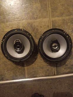 Kenwood 6½in car speakers