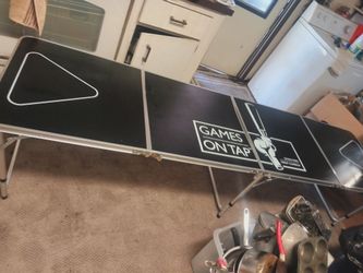 Beerbong And Games Table