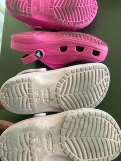 Crocs girls size 13 both for $15