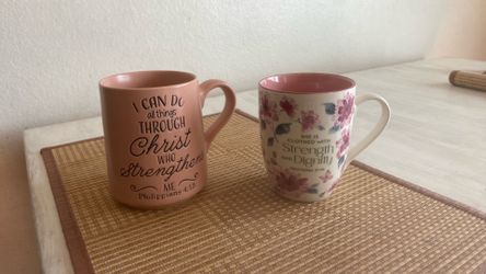 Christian cups.
