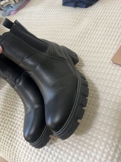 Black Chunky Boots