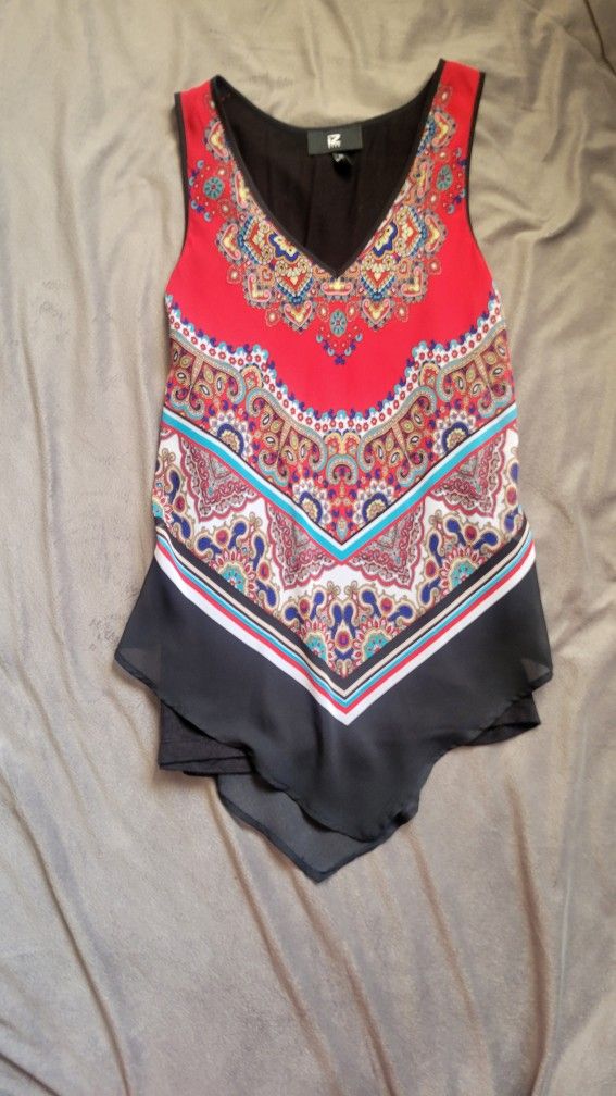 Paisley Tank Tunic