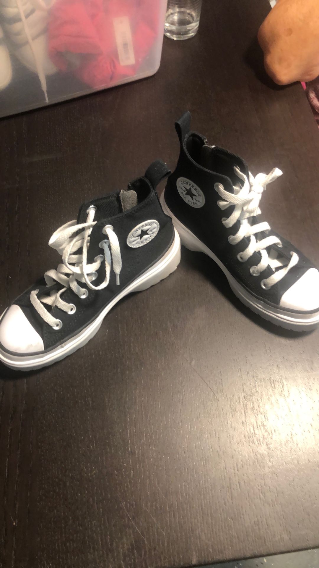 Girls Size 2 Converse. Worn Once