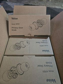Veise 1 Pack Privacy Interior Door Knobs