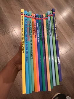 Lot of 14 vintage Disneys Wonderful World of Reading books