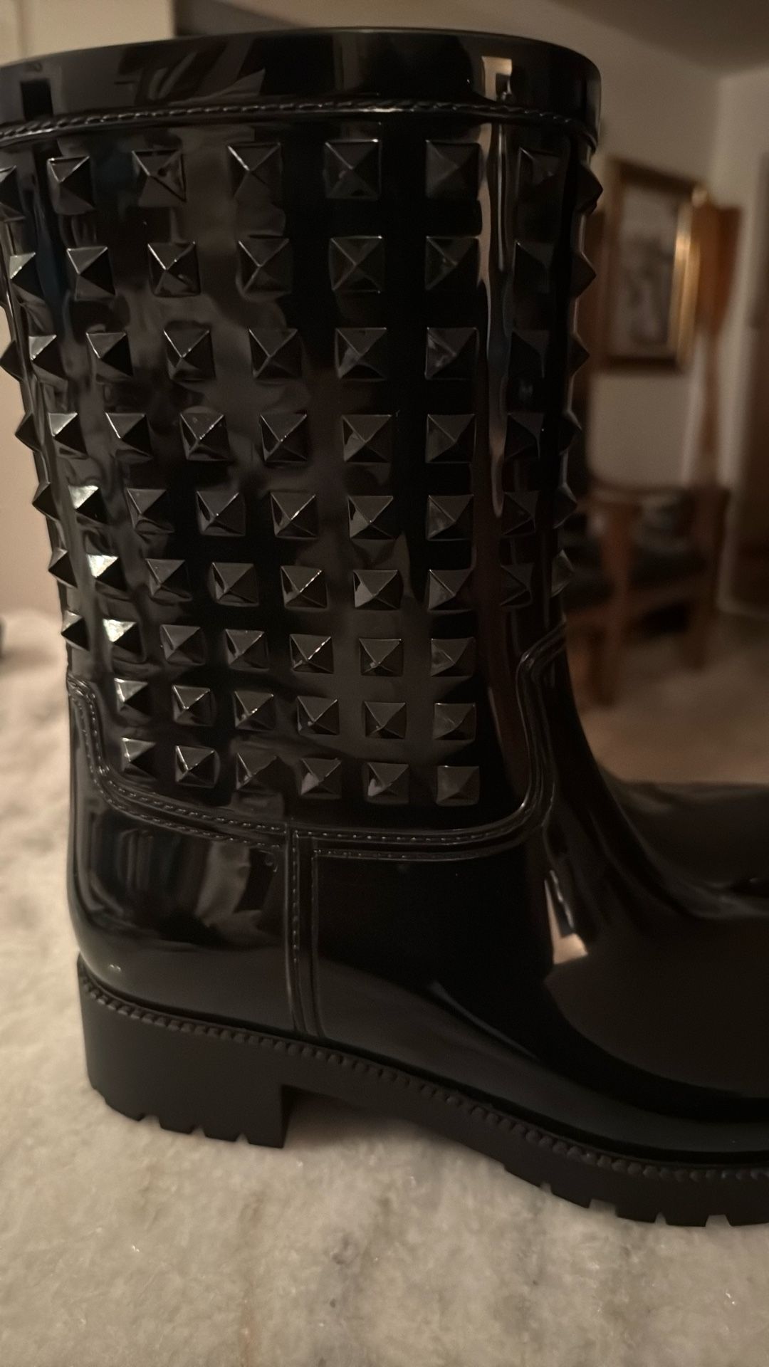 VALENTINO  GARAVANI RAIN BOOTS 