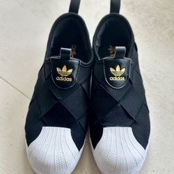 Adidas Superstar Slip Ons - Women 8.5