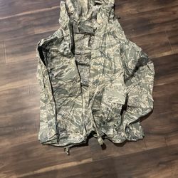Camouflage Rainsuit Parka