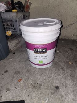 5 gal. #PPU18-06 Ultra Pure White Eggshell Enamel Low Odor Interior Paint & Primer