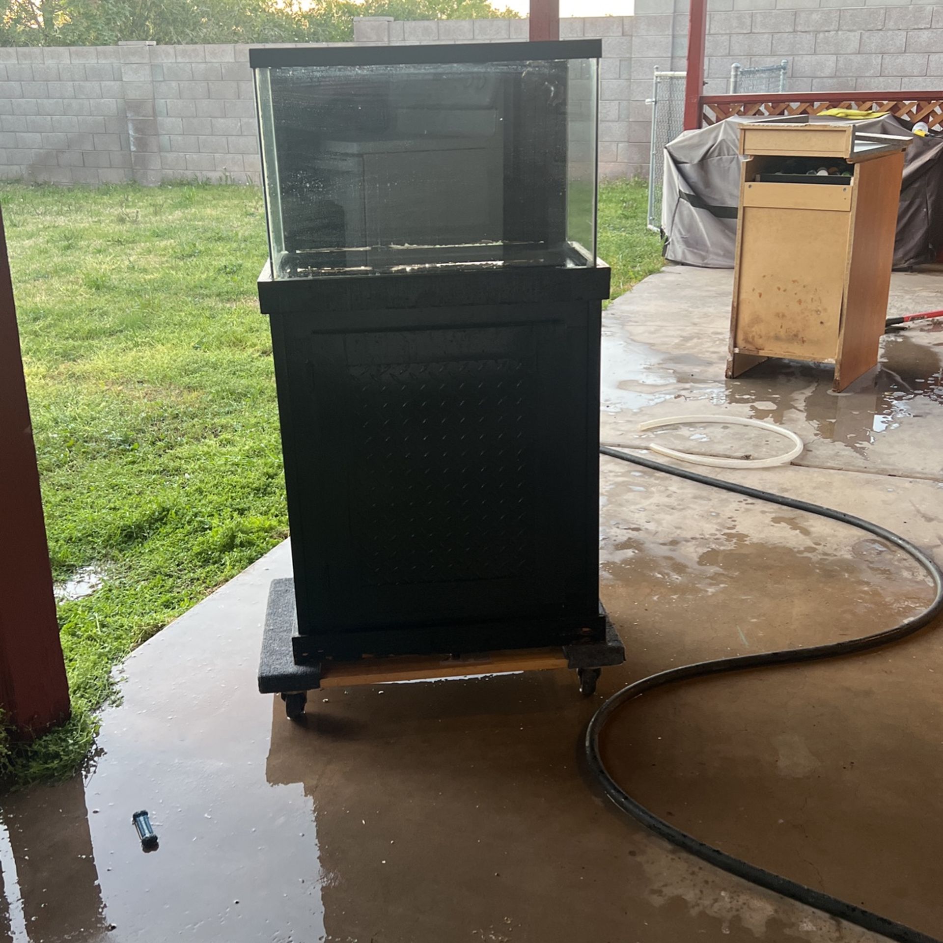 Aquarium With Stand And Sump Equipment Available