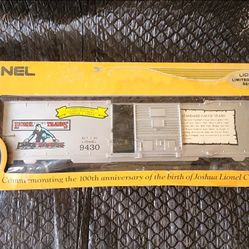 Lionel "O" Scale  #6-9430 Joshua Lionel Cowen Box Car-The Standard Gauge Years