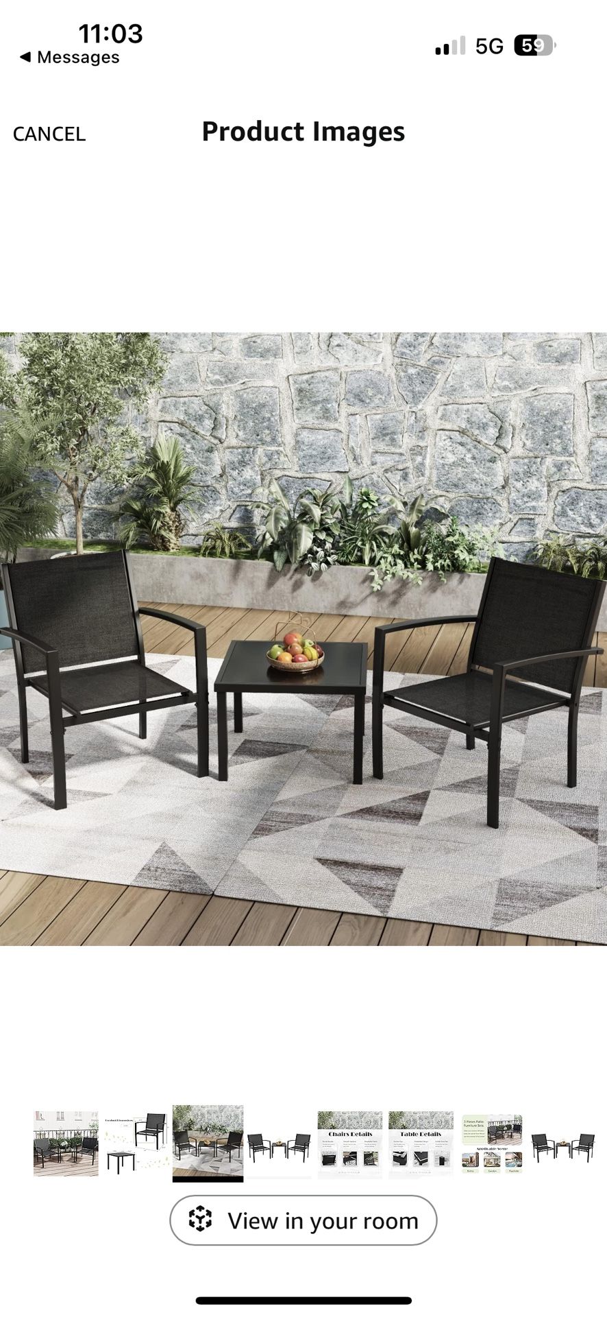 Brand New Patio Furniture