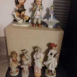 People Figurine Decor Lot 
