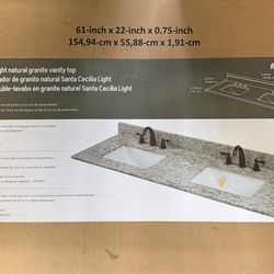 ᴅᴜᴀʟ ʙᴏᴡʟ ɢʀᴀɴɪᴛᴇ ᴠᴀɴɪᴛʏ ᴛᴏᴘ