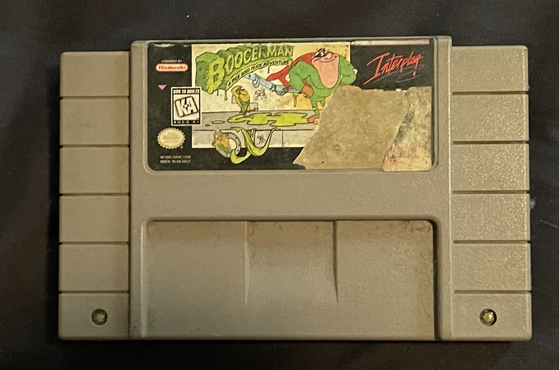 SNES BOOGERMAN OBO