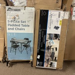 Table And Chairs $60