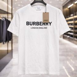 Burberry white Tshirt 3for$100 medium to xxl