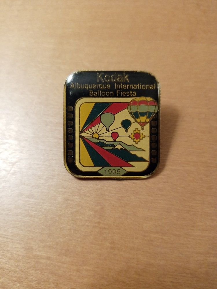 Kodak Albuquerque International Balloon Fiesta Pin 1995