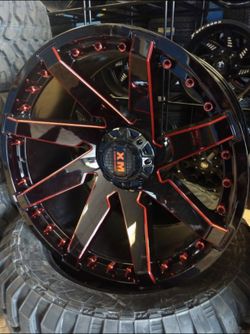 Set de Rines 24x12 de 5 birlos