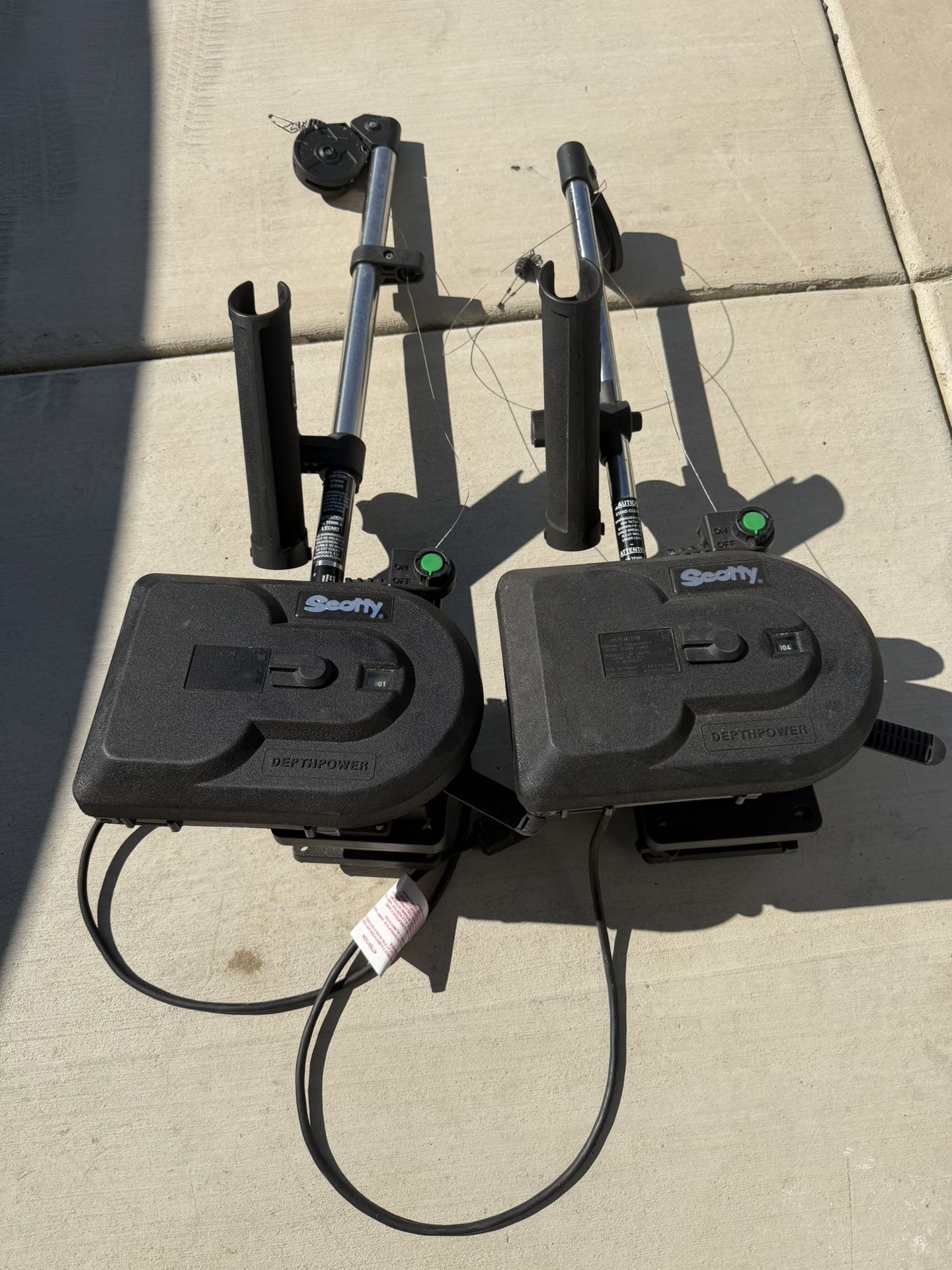 Scotty Powermaster Downriggers