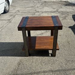 Wood N Metal Stand