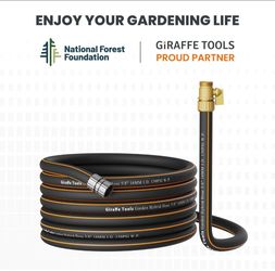 50ft, Male and Female Fittings with Shut off Valve,