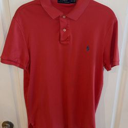 Ralph Lauren Polo collared shirt Red Size Adult Medium