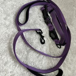 Joytale Airtag Dog Collar And Leash. Purple